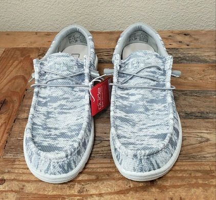 Літні чоловічі топпсайдери Hey Dude Wally Sox Arctic Camo