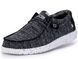 Летние мужские топсайдеры Hey Dude Men's Wally Sox Loafer Black/White